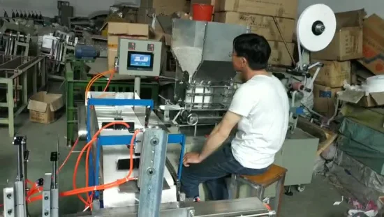 Máquina automática de embalagem de canudos individuais e múltiplos